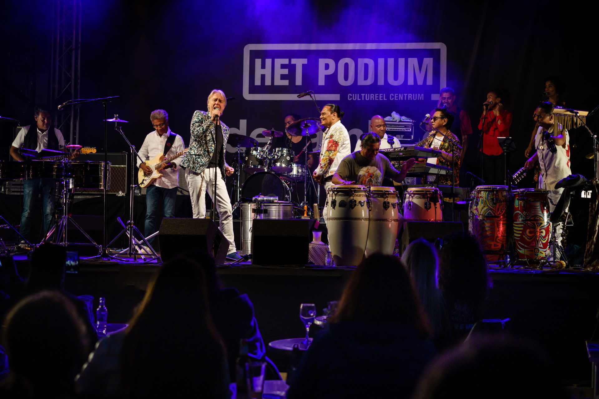 Photo Anya maakte foto's van het tuinconcert van Massada op 23 juli 2021 in Hoogeveen.