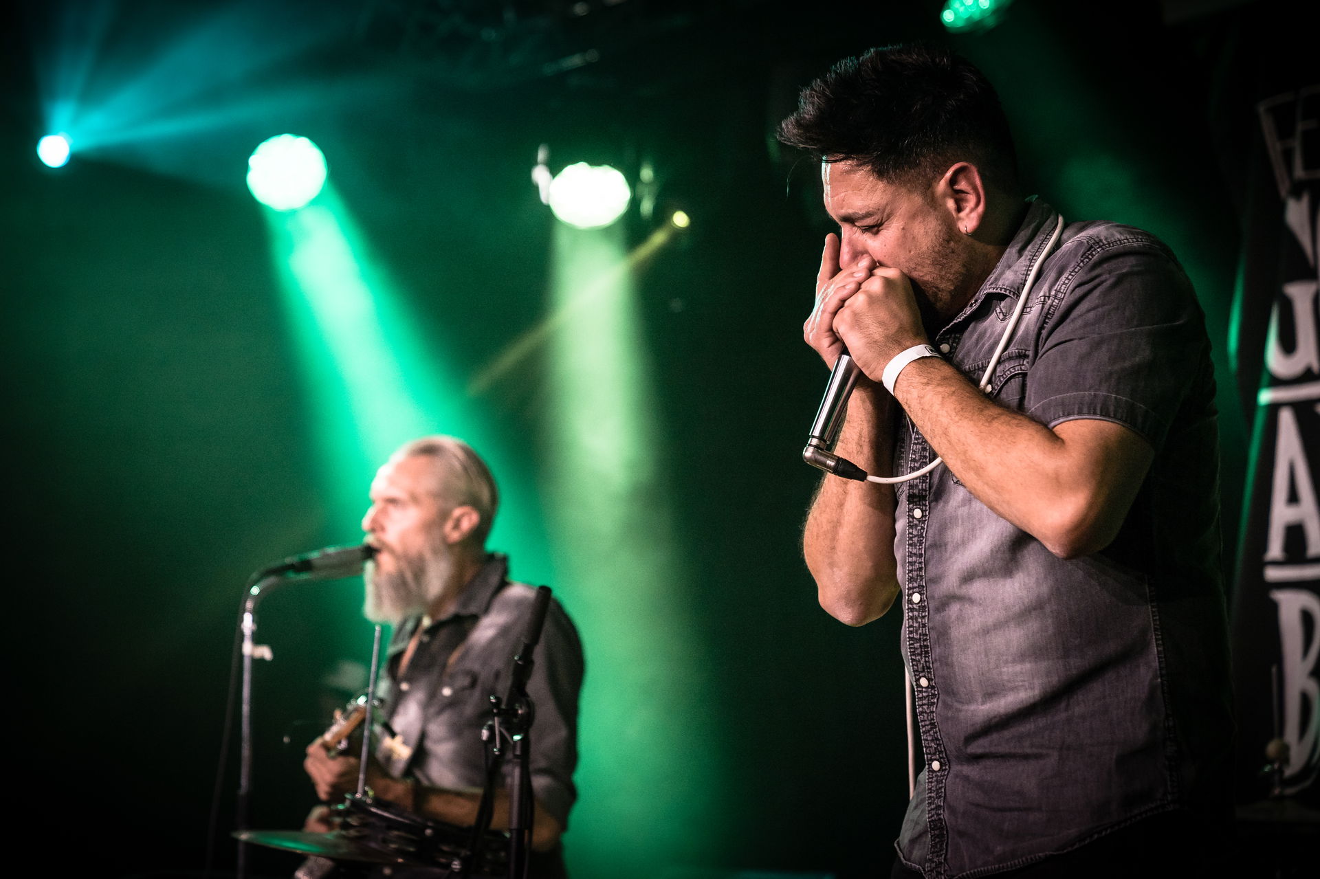 Op 5 oktober speelde The Goon Mat & Lord Benardo op de Bluesnight in Het Podium. Foto's door Photo Anya