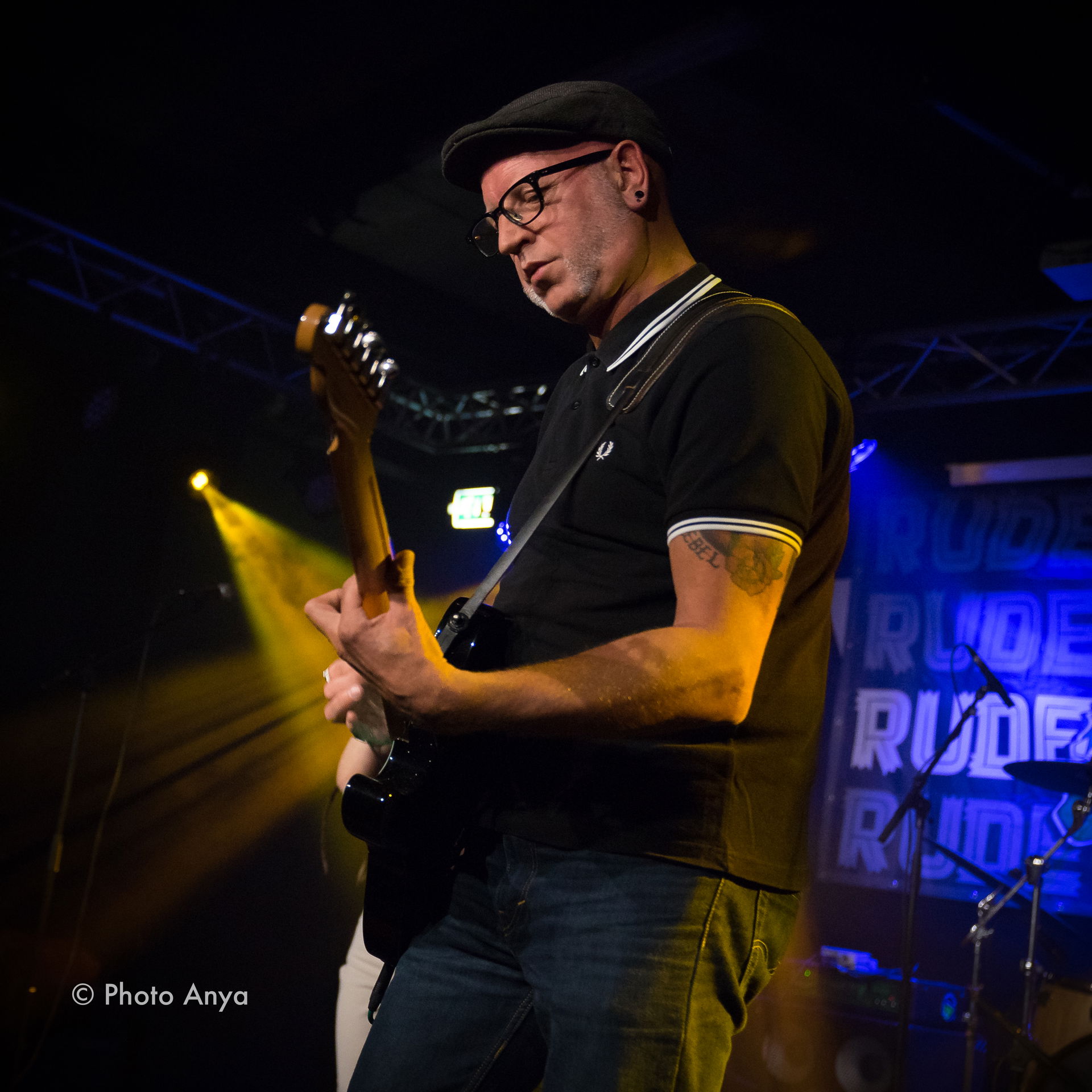 Rude Radiation op 26 oktober 2019 in het voorprogramma van Mark Foggo in Het Podium. Foto's door Photo Anya