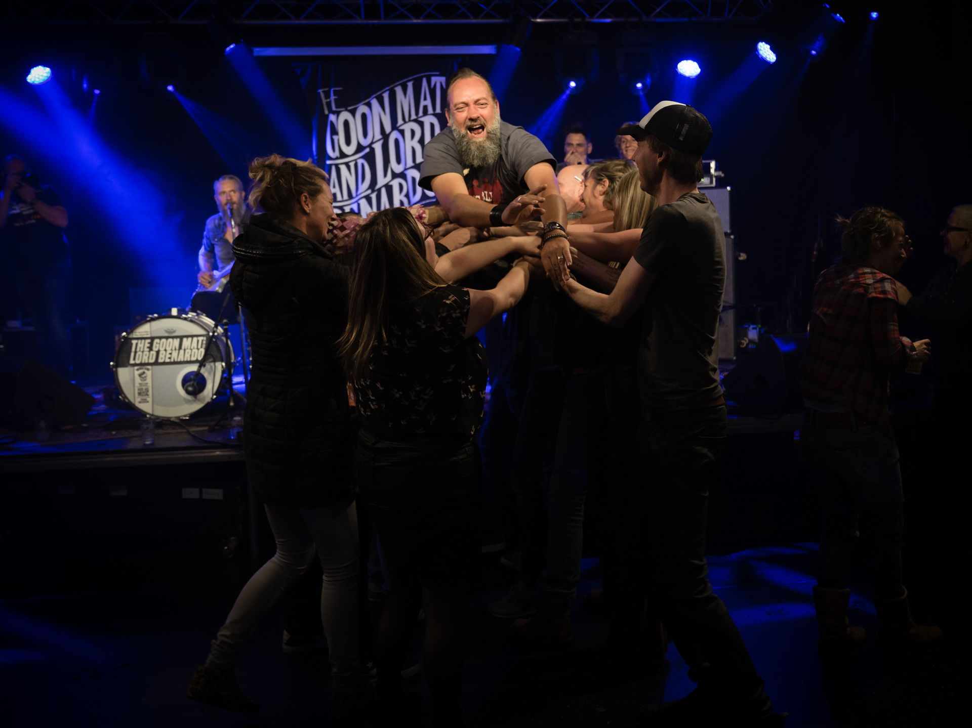 Op 5 oktober speelde The Goon Mat & Lord Benardo op de Bluesnight in Het Podium. Foto's door Photo Anya