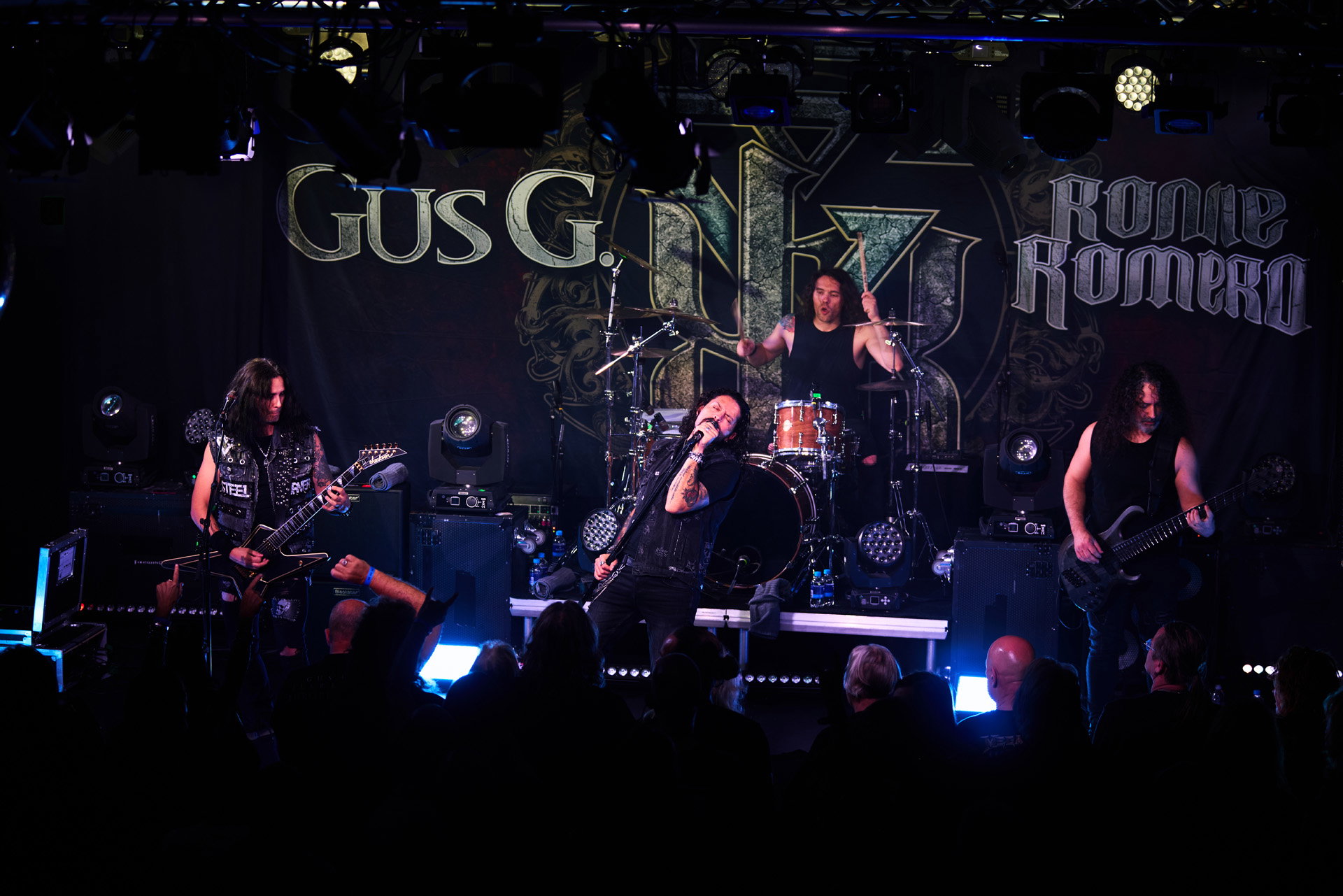 Ronnie Romero - Gus G - Het Podium Hoogeveen - Arnold Ligtvoet