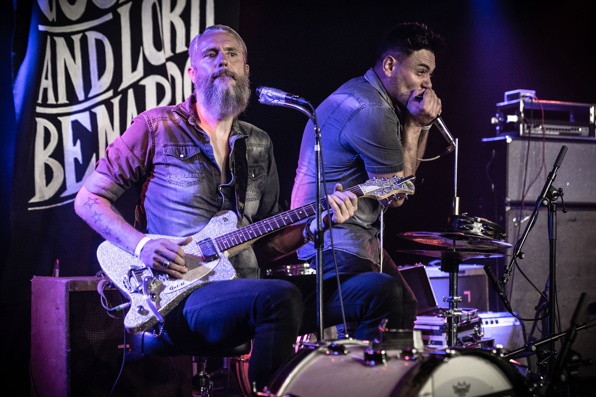 Op 5 oktober speelde The Goon Mat & Lord Benardo op de Bluesnight in Het Podium. Foto's door Photo Anya