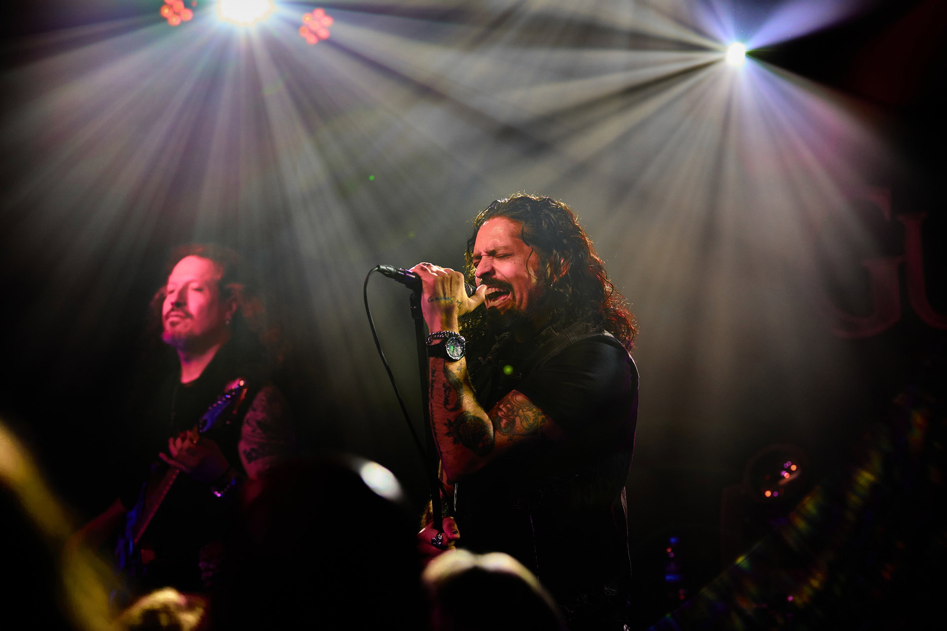 Ronnie Romero - Gus G - Het Podium Hoogeveen - Arnold Ligtvoet