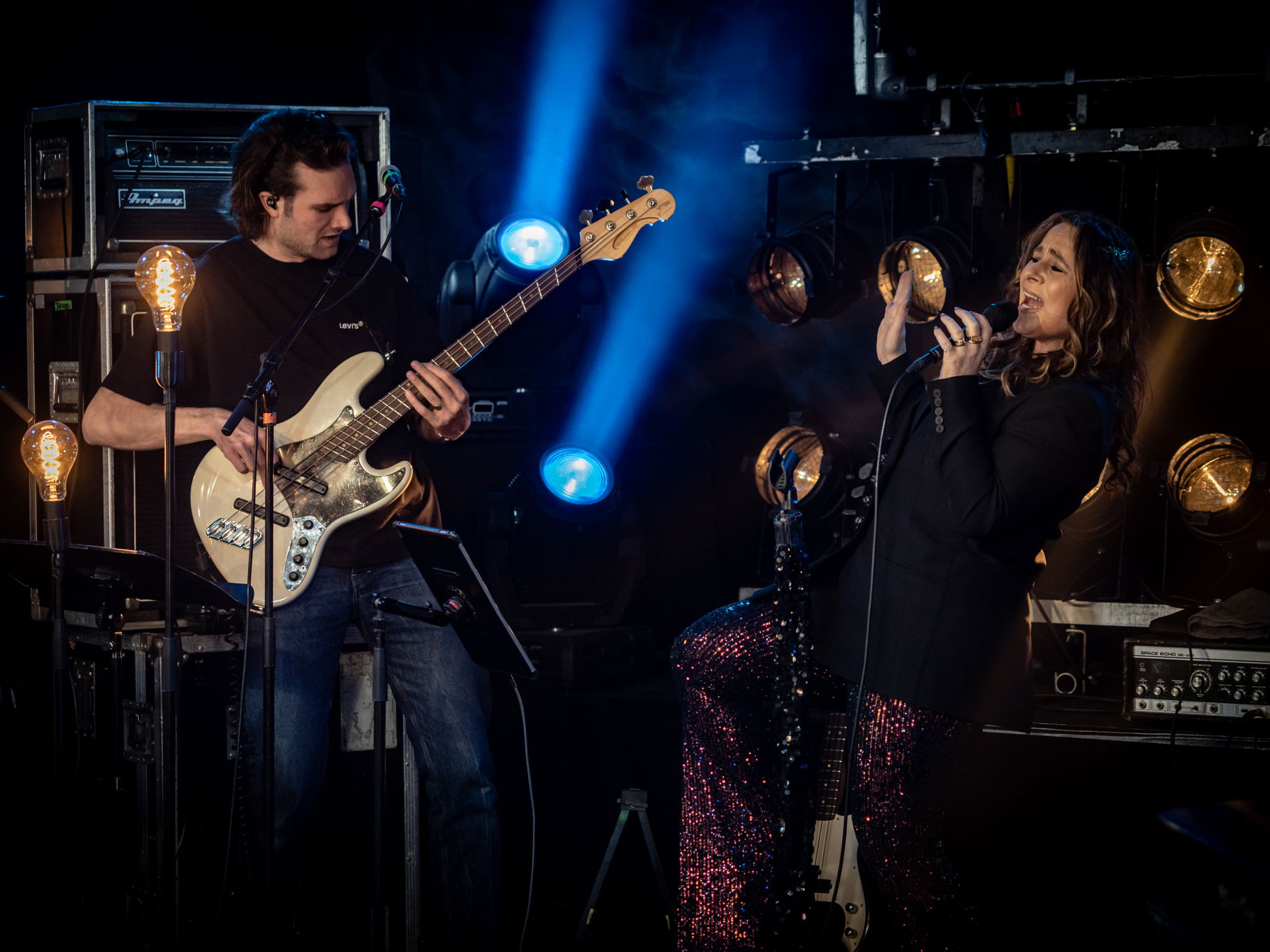 Photo Anya fotografeerde het Locked & Live concert van Trijntje Oosterhuis en Xander Vrienten