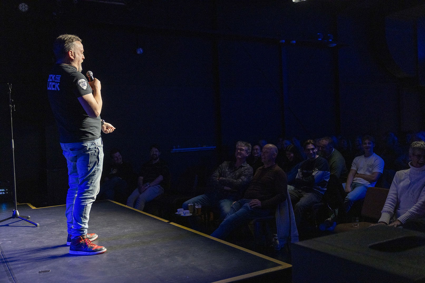 ComedyTunes ComedyNight -  Arie Koomen, Bob Koomen, Jasper Nieuwenhuis, Wilko Terwijn - - Foto's: Werner Hof