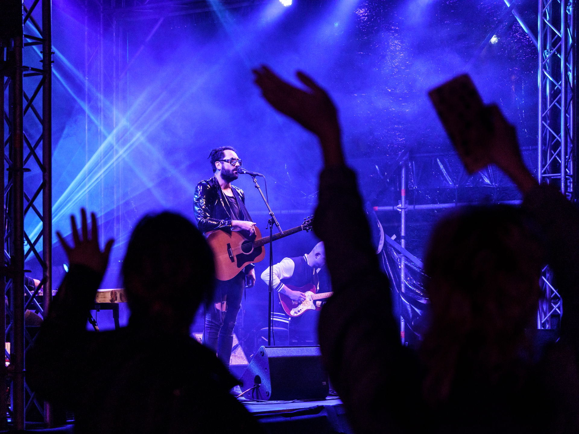 Blaudzun gaf op 4 september 2021 een tuinconcert in Hoogeveen. Foto's door Photo Anya