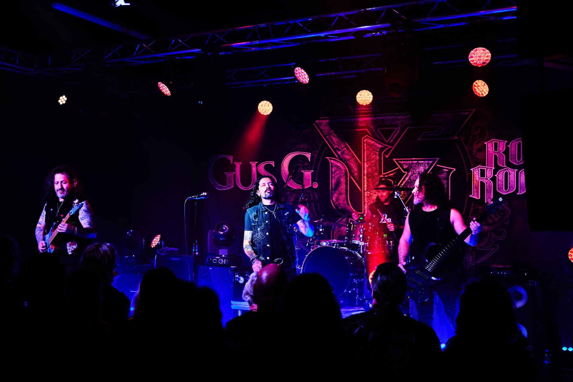 Ronnie Romero - Gus G - Het Podium Hoogeveen - Arnold Ligtvoet