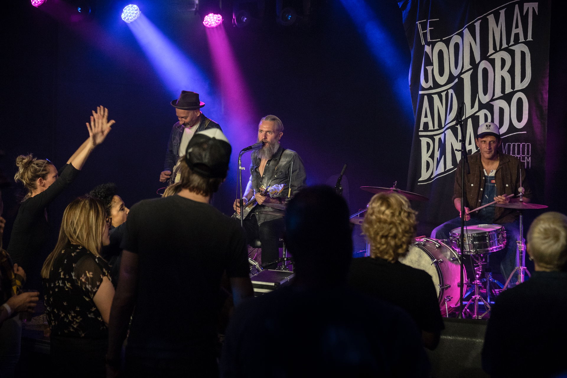 Op 5 oktober speelde The Goon Mat & Lord Benardo op de Bluesnight in Het Podium. Foto's door Photo Anya