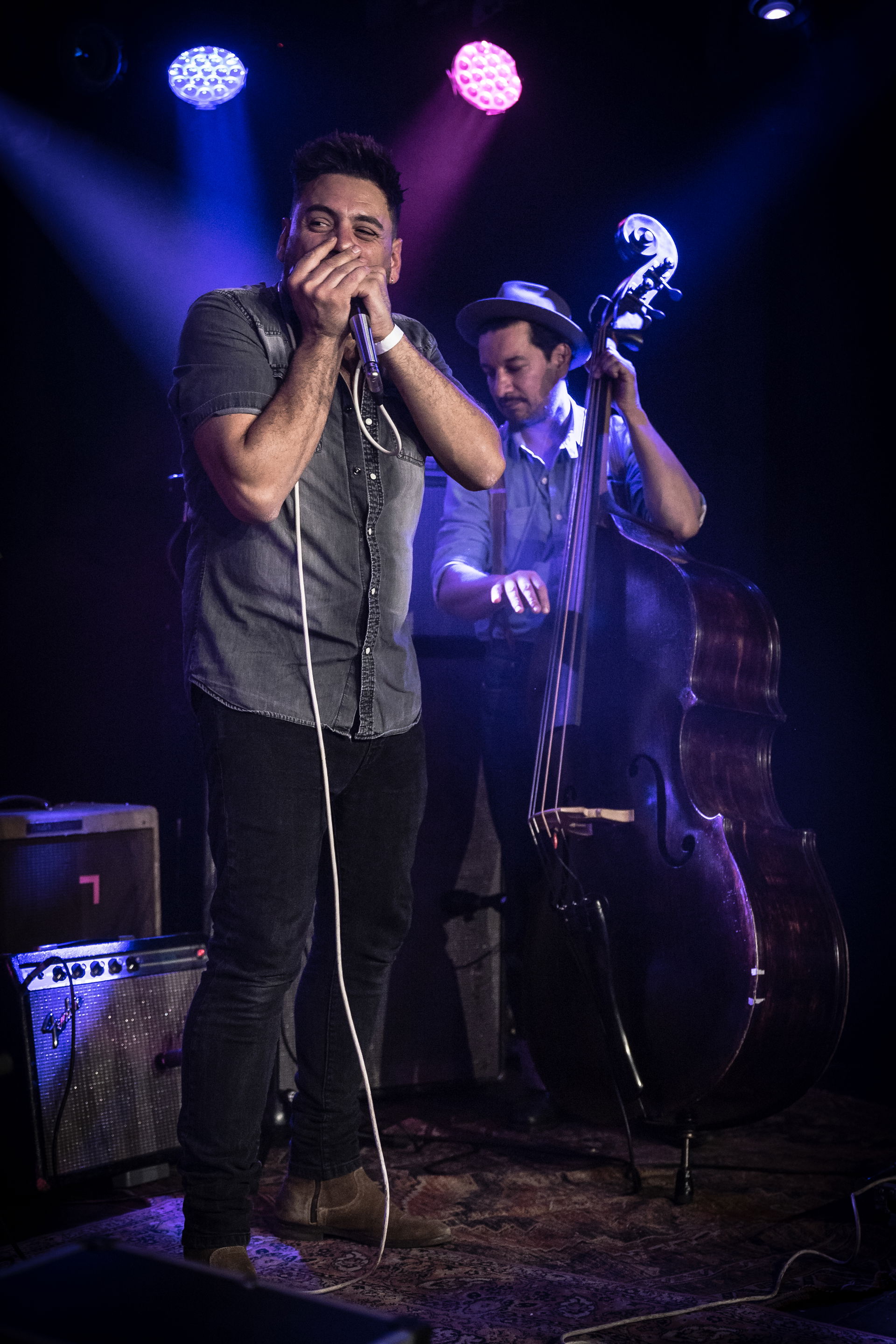 Op 5 oktober speelde The Goon Mat & Lord Benardo op de Bluesnight in Het Podium. Foto's door Photo Anya