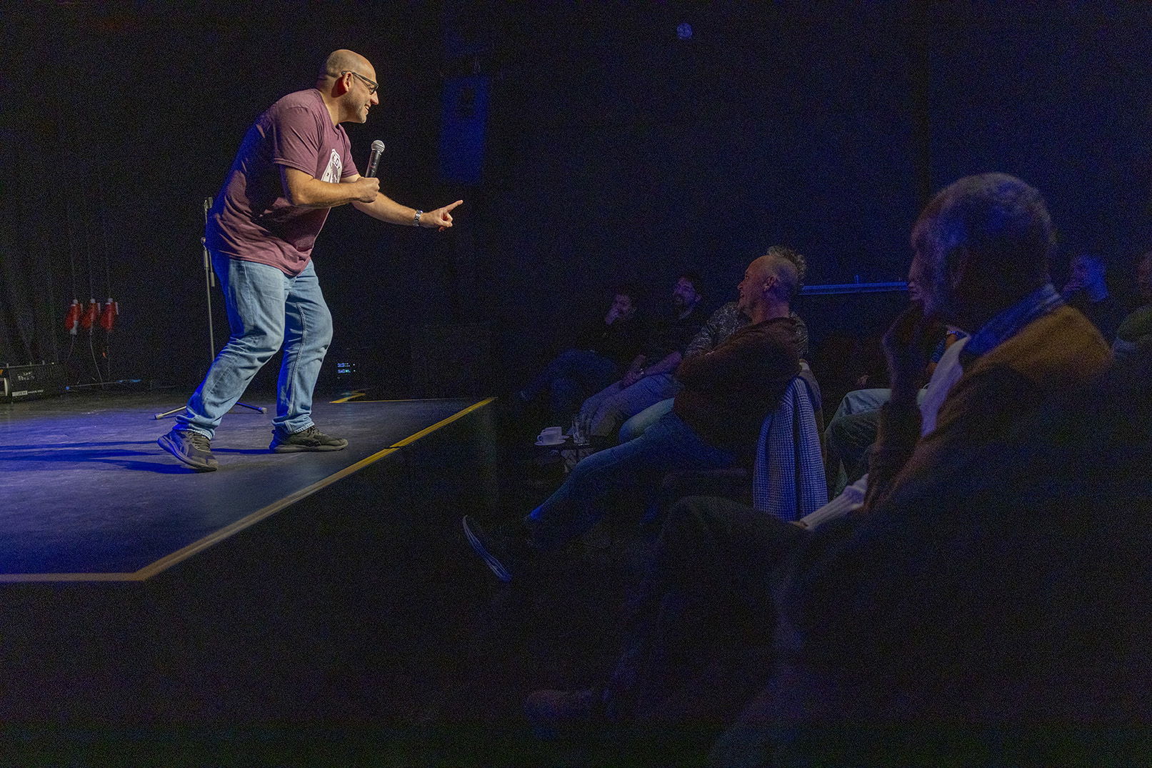 ComedyTunes ComedyNight -  Arie Koomen, Bob Koomen, Jasper Nieuwenhuis, Wilko Terwijn - - Foto's: Werner Hof