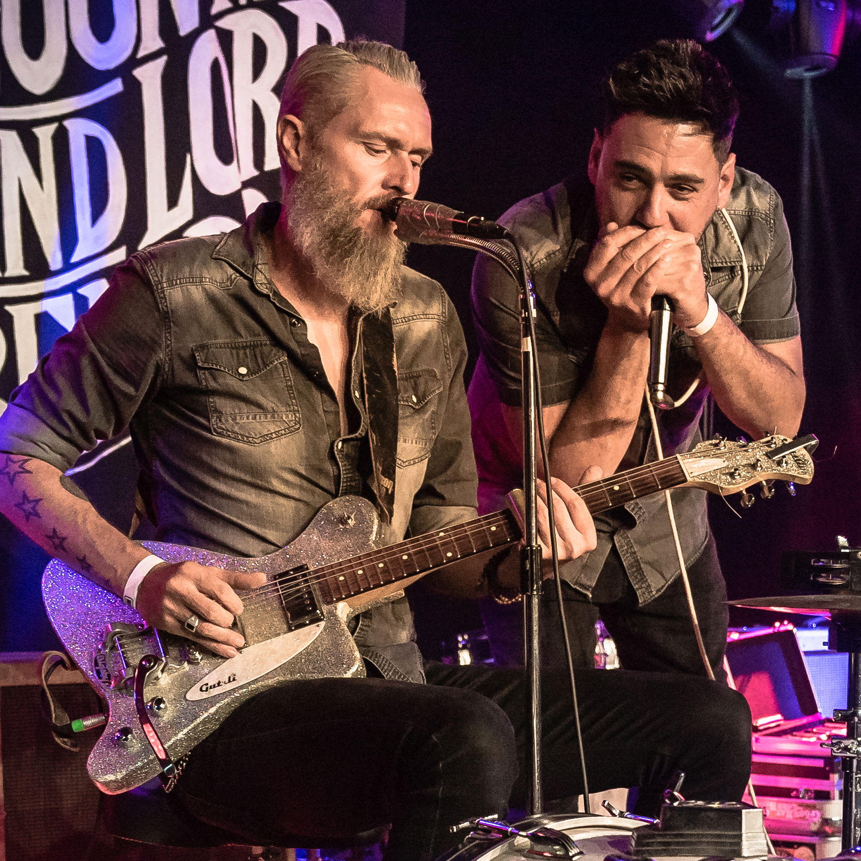 Op 5 oktober speelde The Goon Mat & Lord Benardo op de Bluesnight in Het Podium. Foto's door Photo Anya