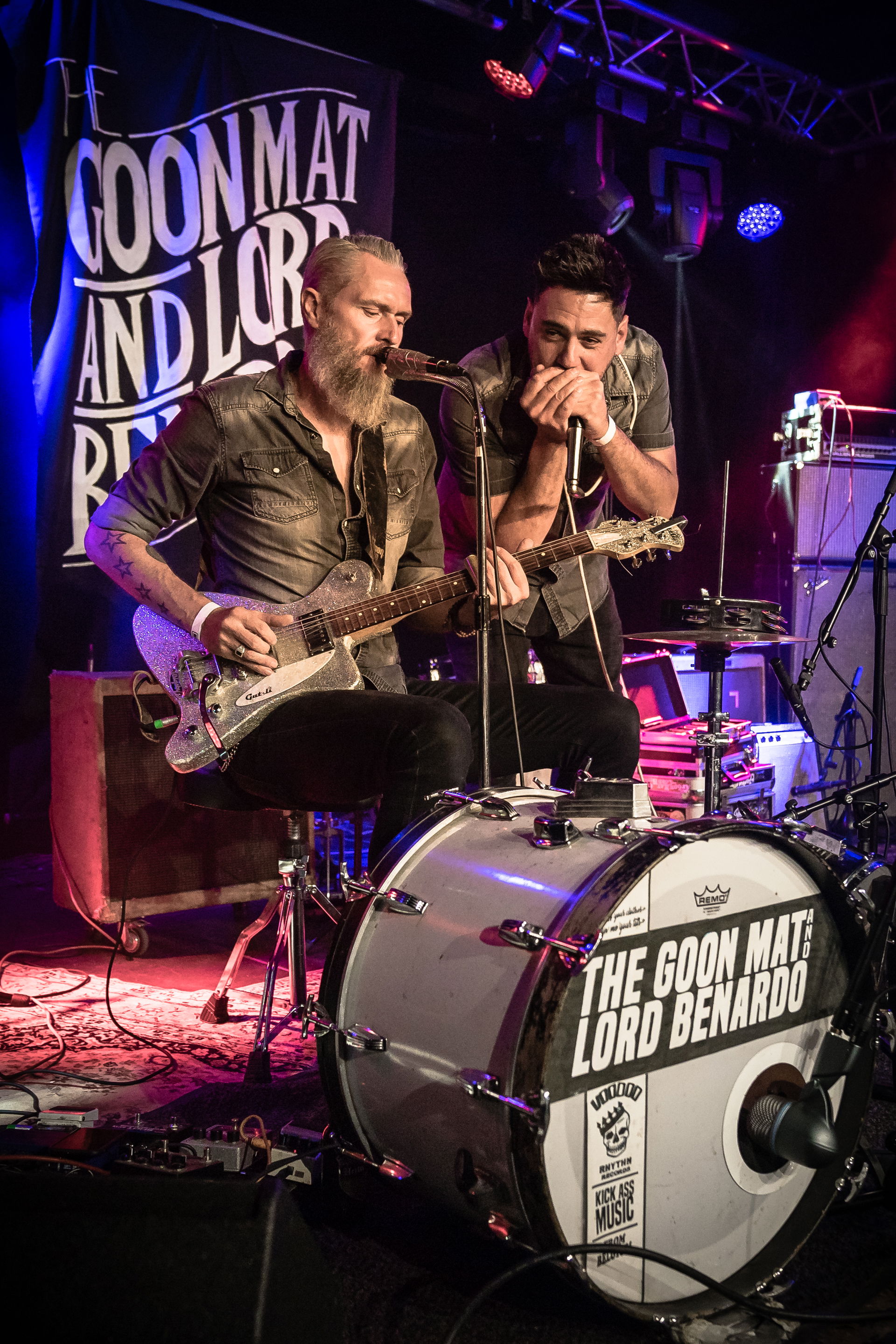 Op 5 oktober speelde The Goon Mat & Lord Benardo op de Bluesnight in Het Podium. Foto's door Photo Anya