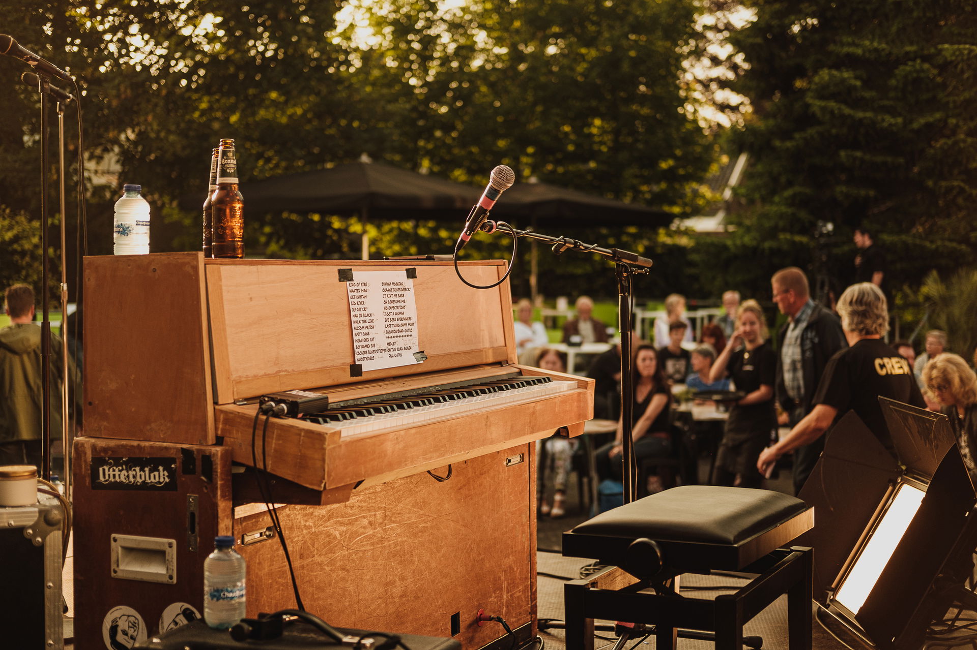 Foto's door Tjeerd Derkink - Def Americans tuinconcert 2021