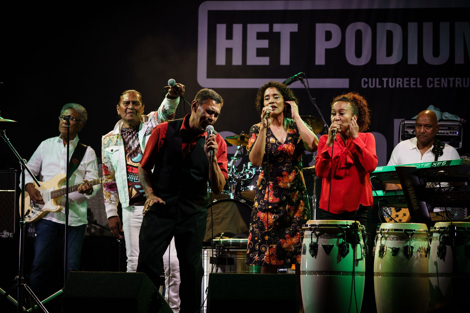 Photo Anya maakte foto's van het tuinconcert van Massada op 23 juli 2021 in Hoogeveen.