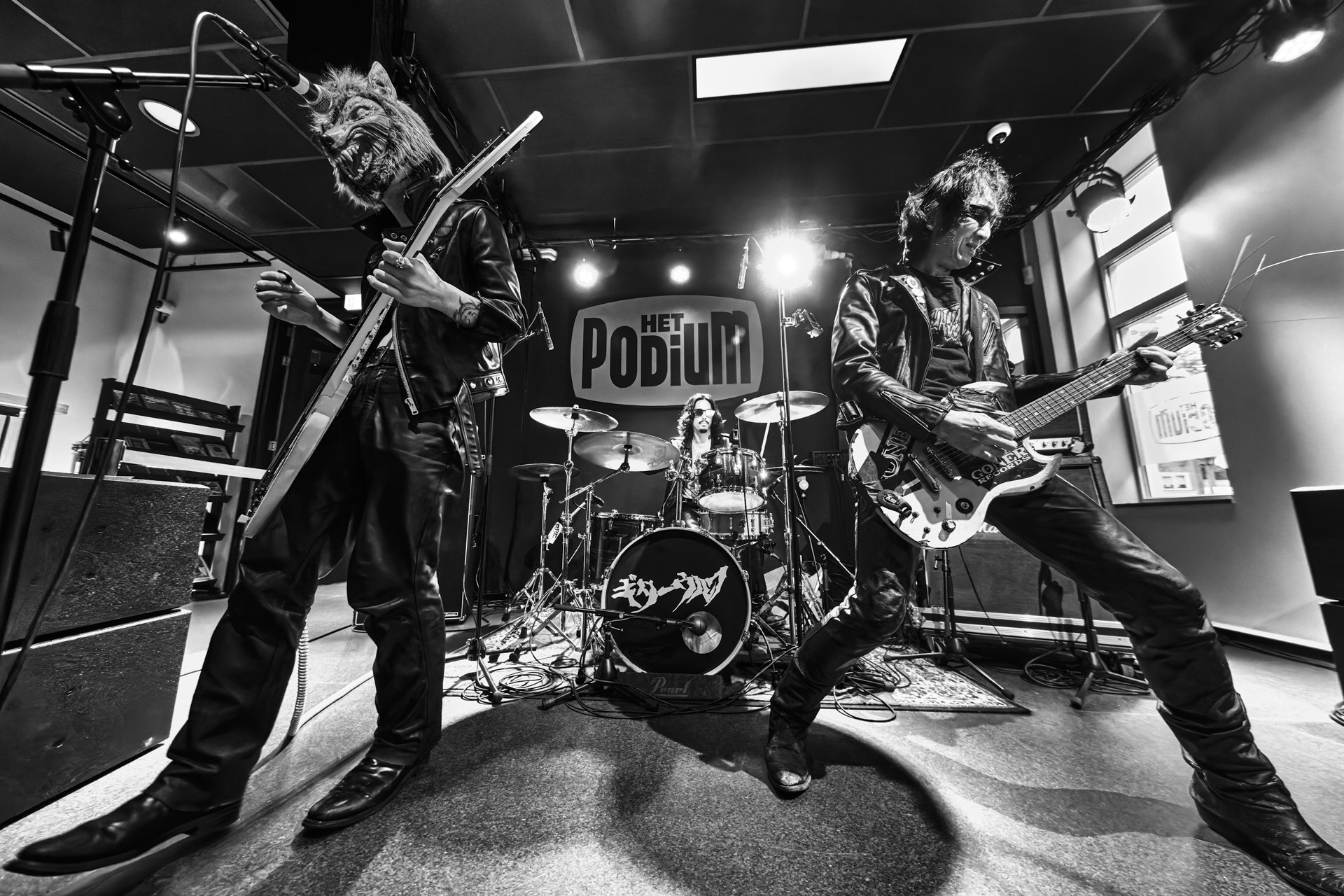 Guitar Wolf - The Etters - Arnold Ligtvoet - Het Podium Hoogeveen