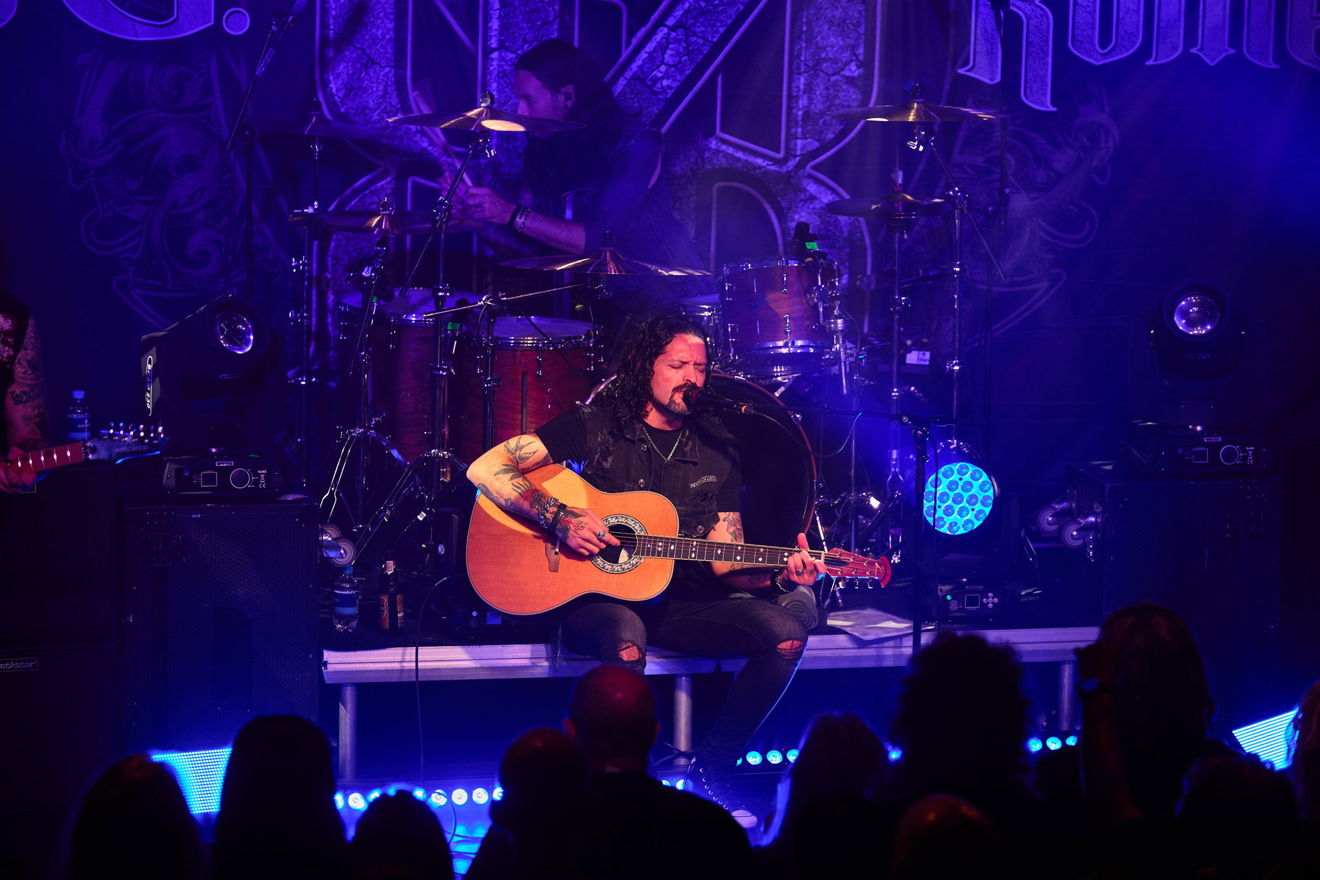 Ronnie Romero - Gus G - Het Podium Hoogeveen - Arnold Ligtvoet
