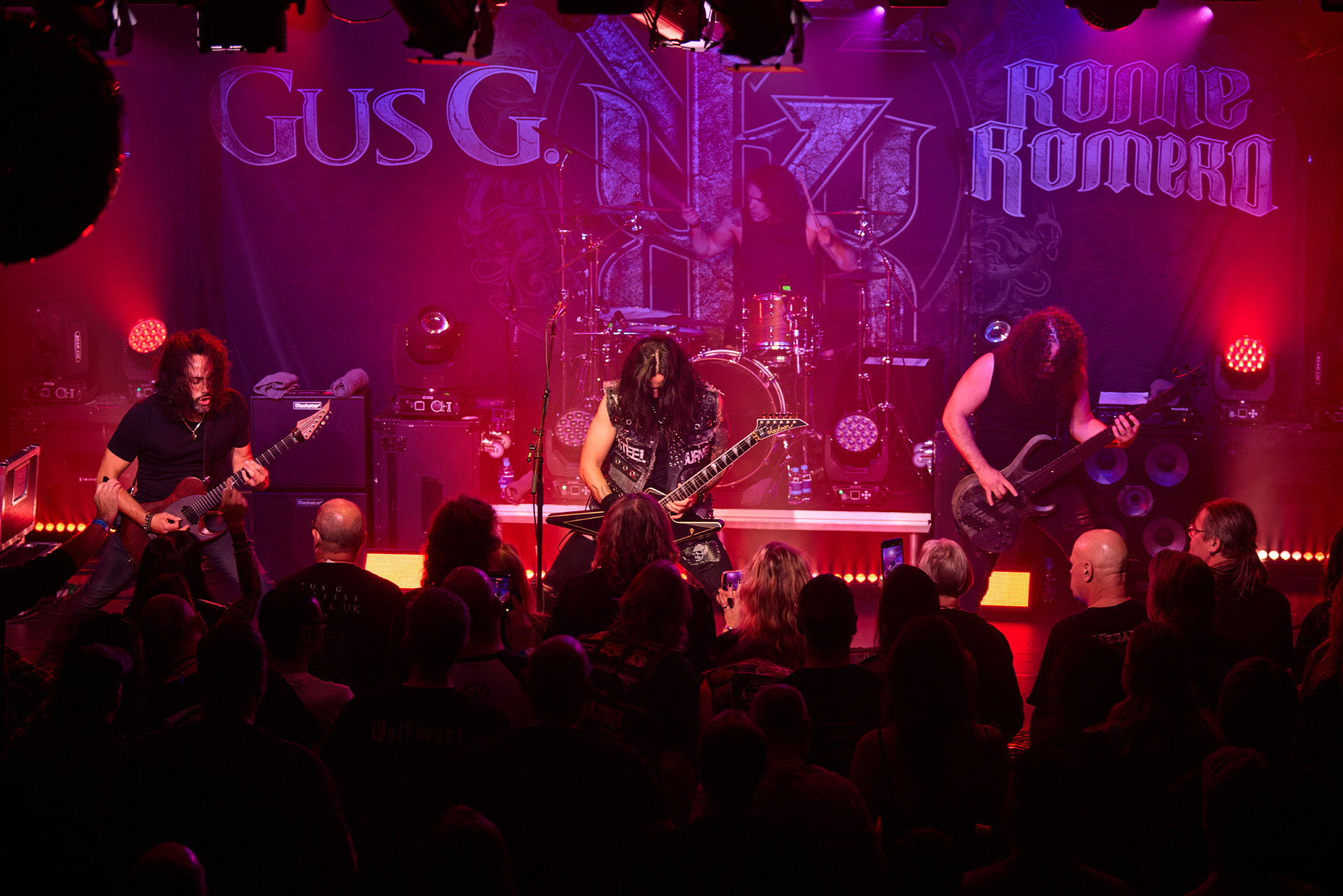Ronnie Romero - Gus G - Het Podium Hoogeveen - Arnold Ligtvoet