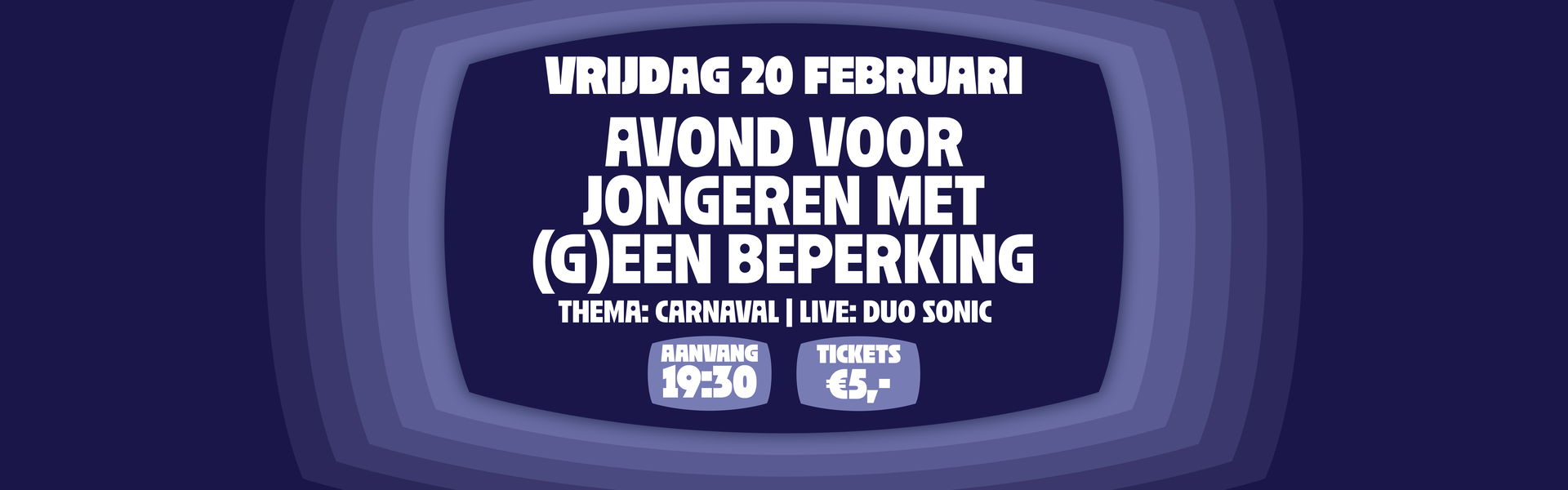 avond voor jongeren met een beperking