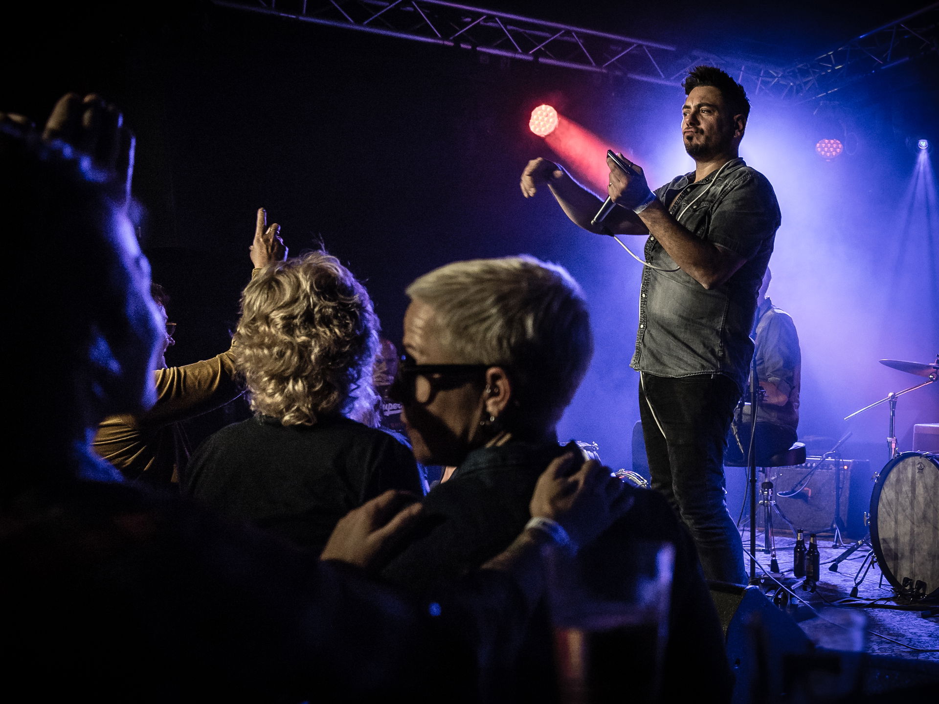 Op 5 oktober speelde The Goon Mat & Lord Benardo op de Bluesnight in Het Podium. Foto's door Photo Anya