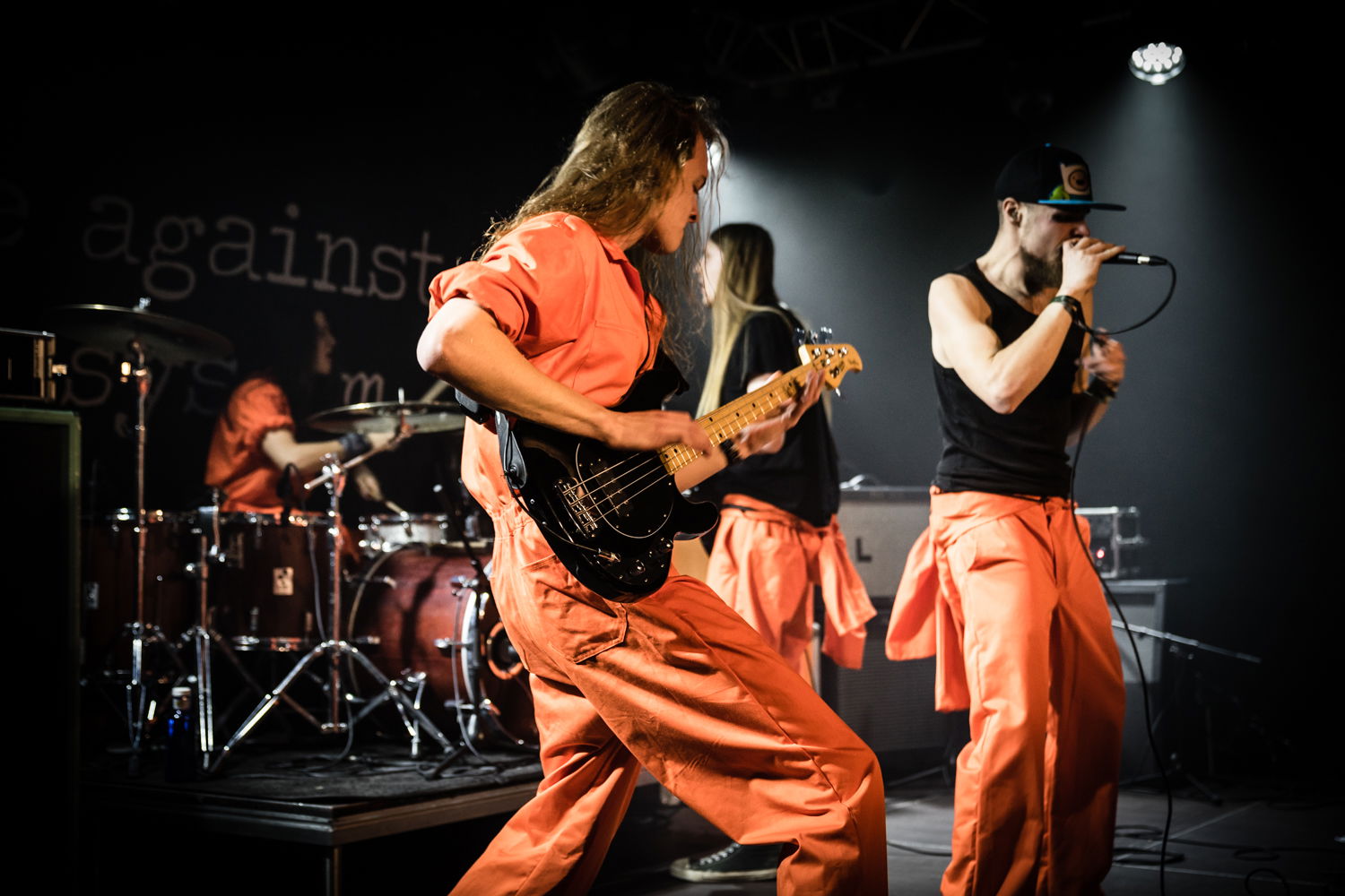 Rage Against The System bracht op 11 januari 2020 in Het Podium een tribute aan Red Hot Chili Peppers. Foto's door Photo Anya