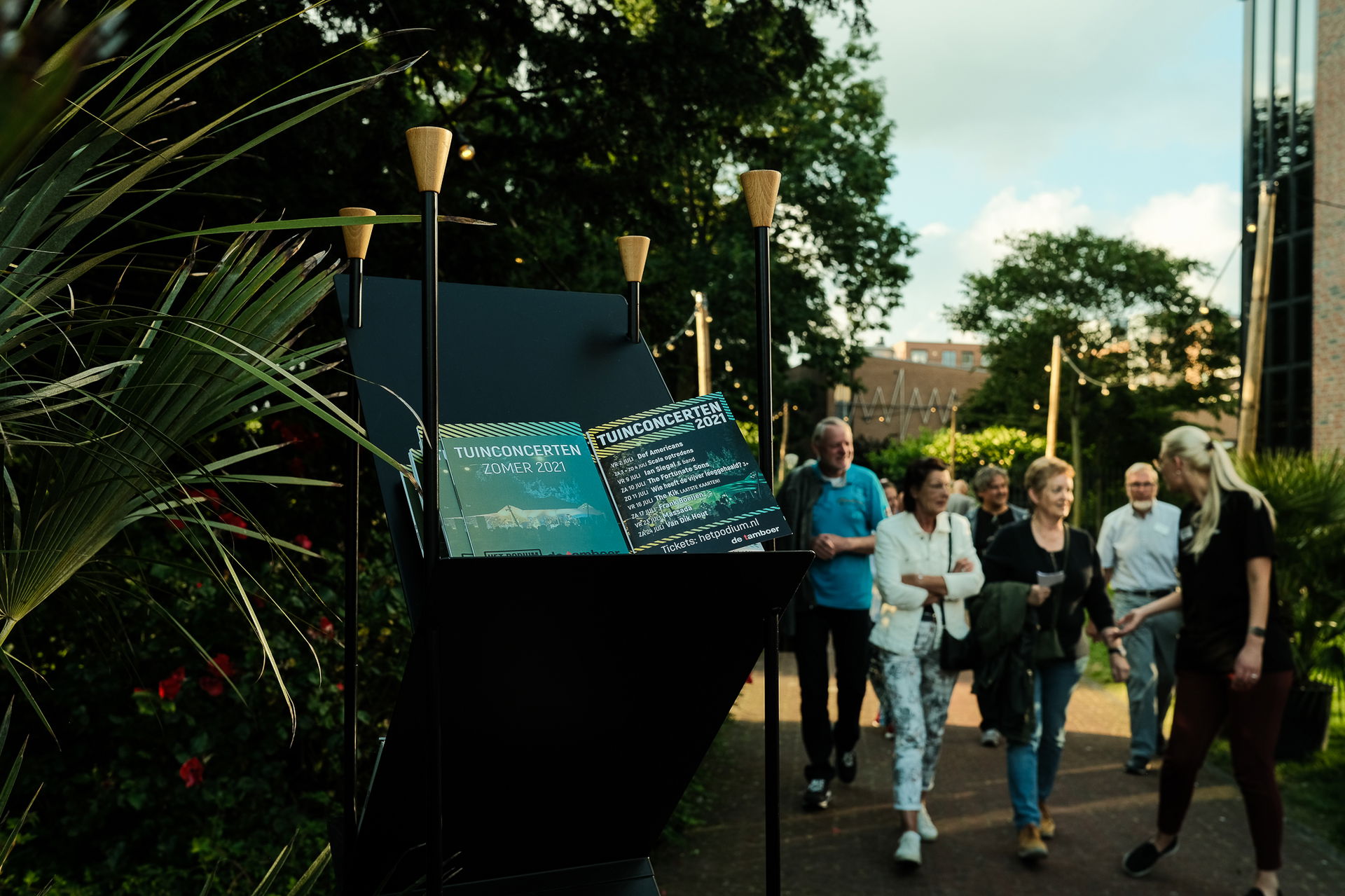 Tuinconcert Ian Siegal 2021 - Foto's Tjeerd Derkink