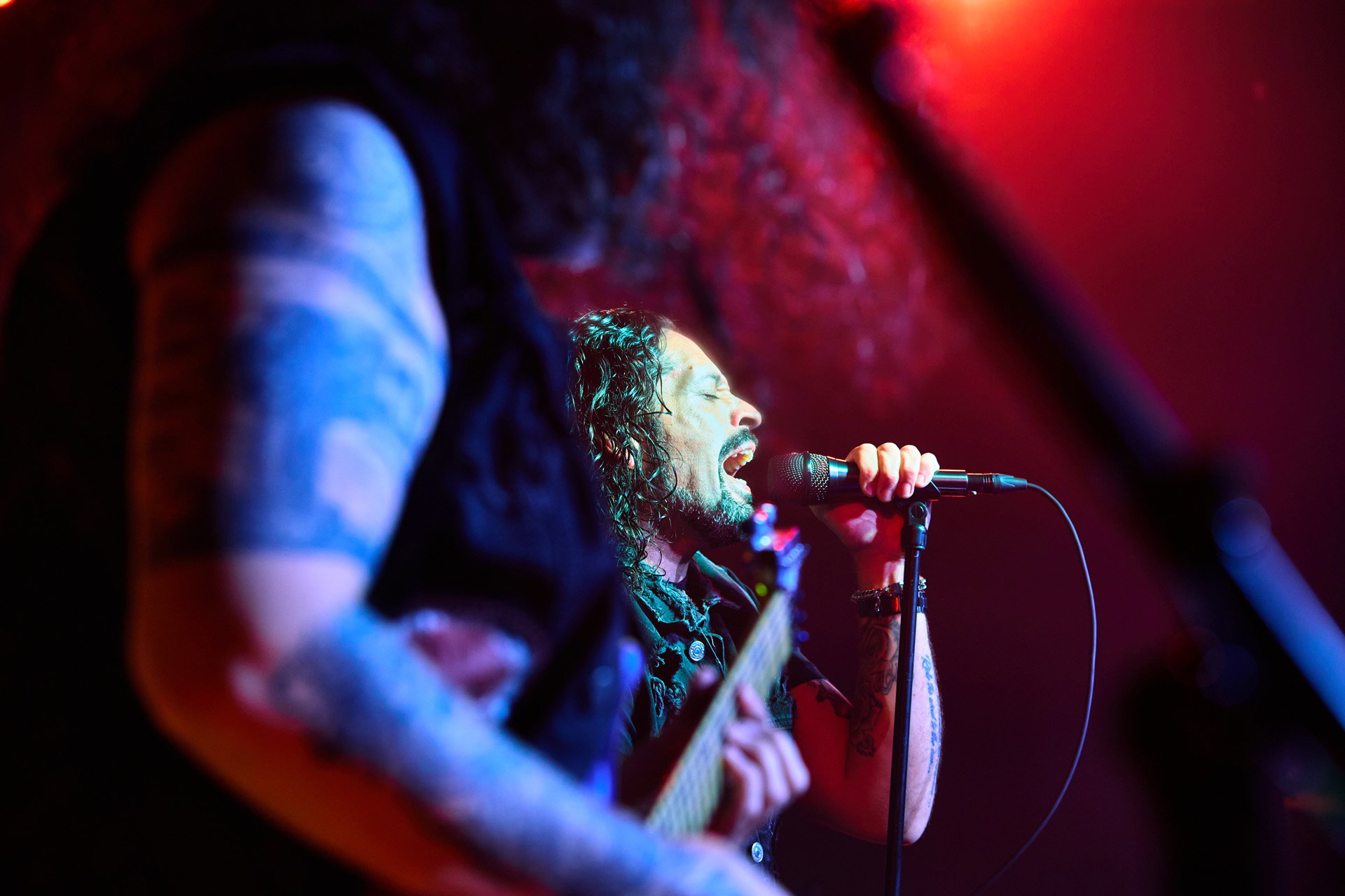 Ronnie Romero - Gus G - Het Podium Hoogeveen - Arnold Ligtvoet