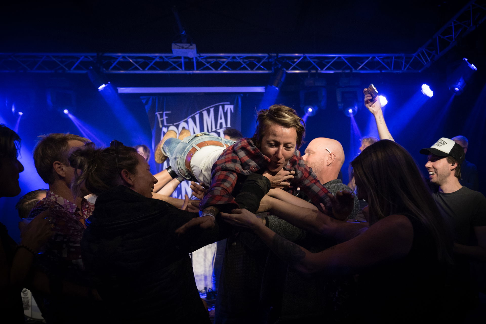 Op 5 oktober speelde The Goon Mat & Lord Benardo op de Bluesnight in Het Podium. Foto's door Photo Anya